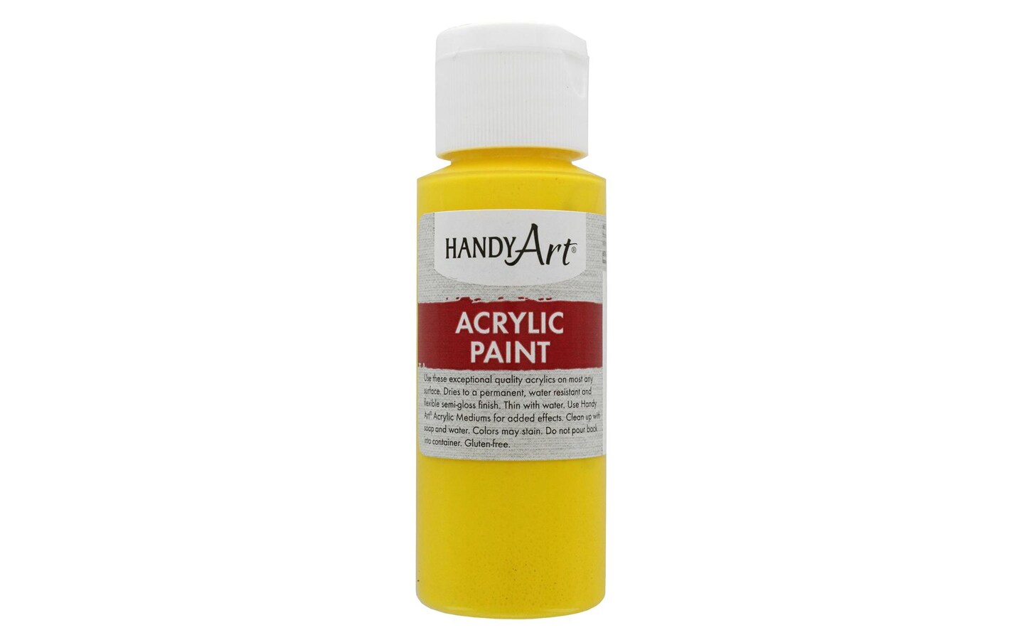 Handy Art Acrylic Paint 2oz Student Primary Yellow