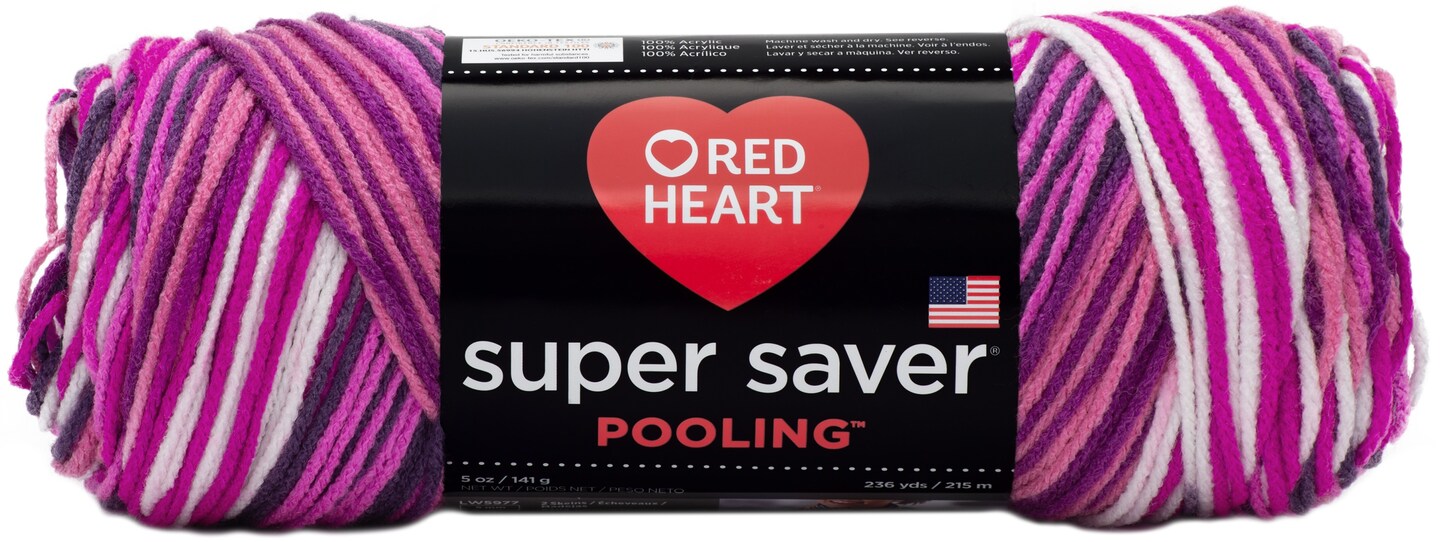 Red Heart Super Saver Pooling Yarn-Berry