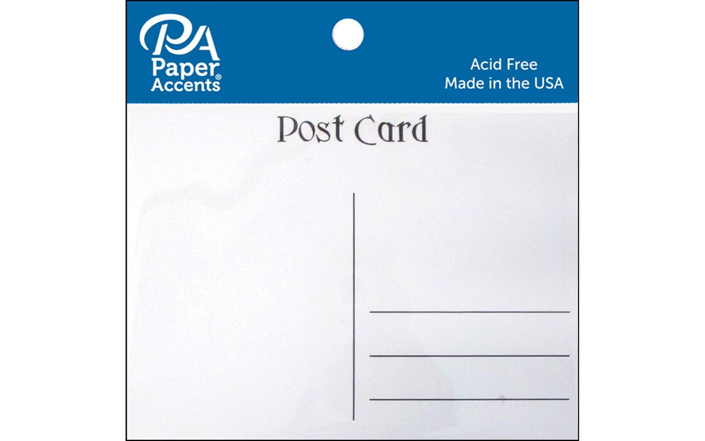 Post Cards 4.25x5.5 25pc White