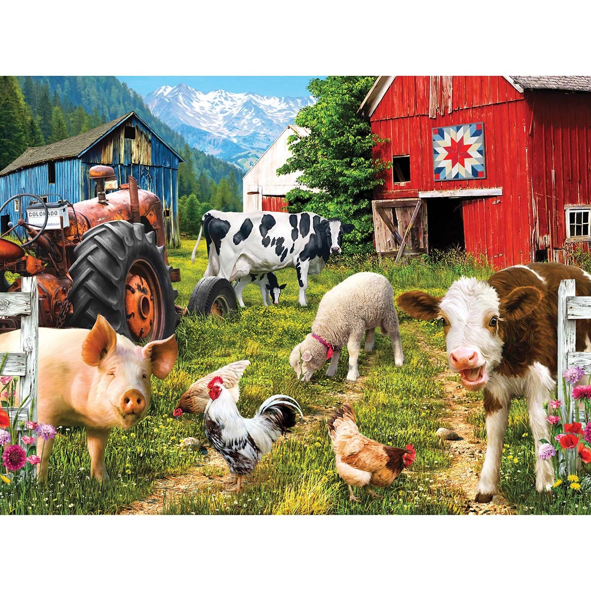 Karmin  International Happy Farm Day Jigsaw Puzzle