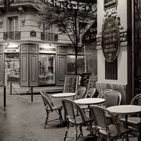 Caf&#xE9;, Montmartre Poster Print by Alan Blaustein - Item # VARPDXABFR657