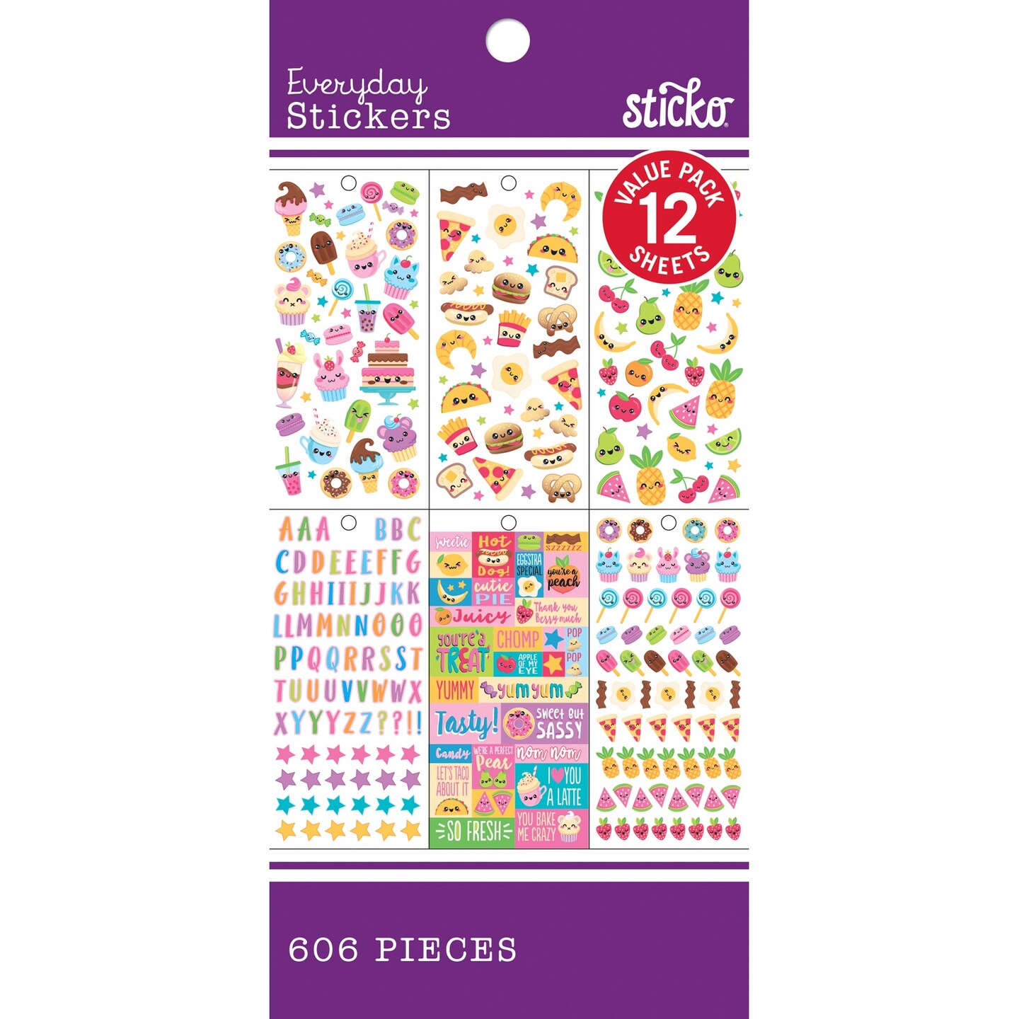 Sticko Themed Stickers-Tasy Treats | Michaels