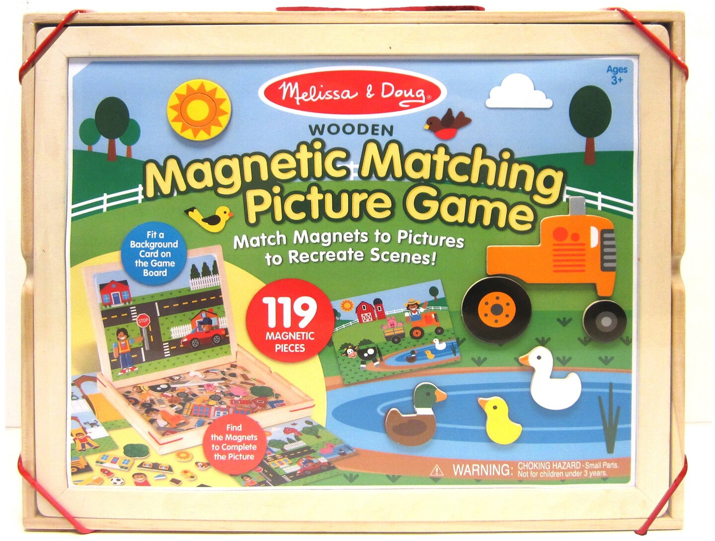 Melissa &#x26; Doug Magnetic Matching Picture Game-