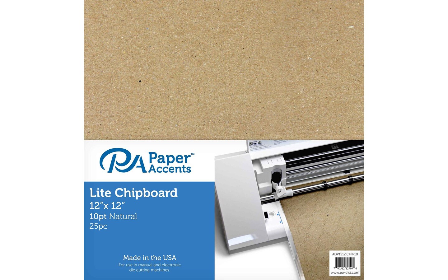 Chipboard 12x12 Thin 10pt 25pc Natural | Michaels