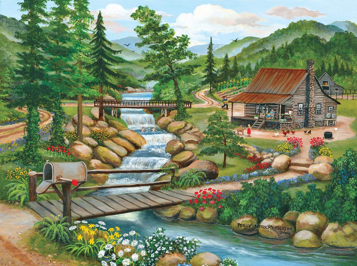 Sunsout Summer Season 1000 pc   Jigsaw Puzzle 22119