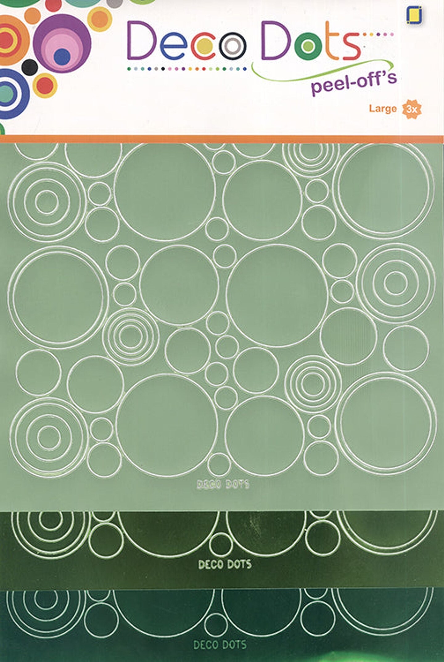 JeJe Produkt Deco Dots Stickers Green Michaels