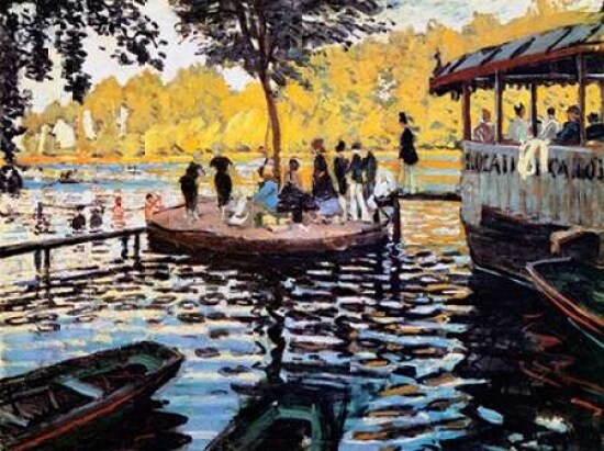 La Grenouillere The Frog Pond 1869 Poster Print by Claude Monet - Item # VARPDX373795