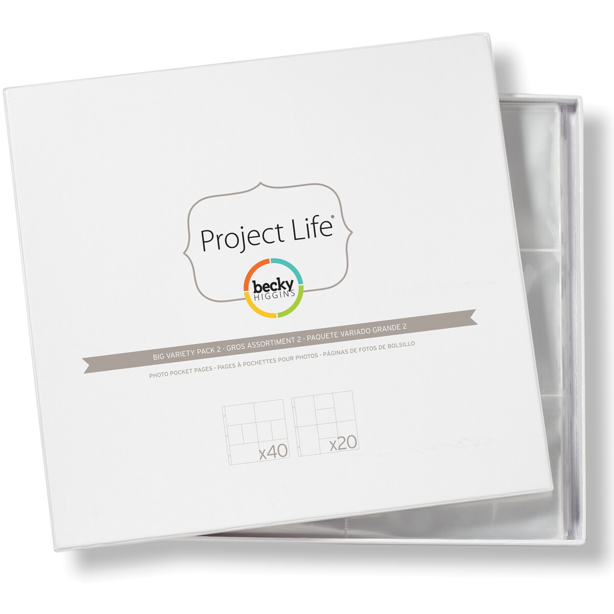 Project Life Photo Pocket Pages 60/Pkg-Big Variety Pack 2