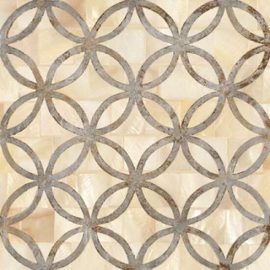 NATURAL MOROCCAN TILE 4 Poster Print by Hope Smith (12 x 12)