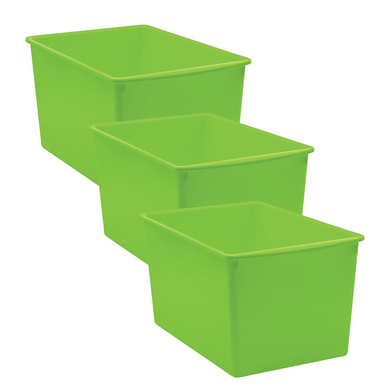 Lime Plastic Multi-Purpose Bin