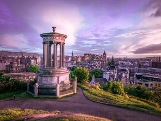 A view from Carlton Hill, Edinburgh, Scotland Poster Print by  Assaf Frank - Item # VARPDXAF20130612309C05