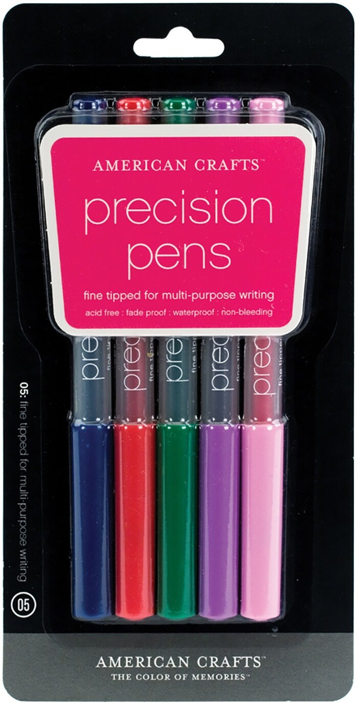Precision Pens 5/Pkg-Basic