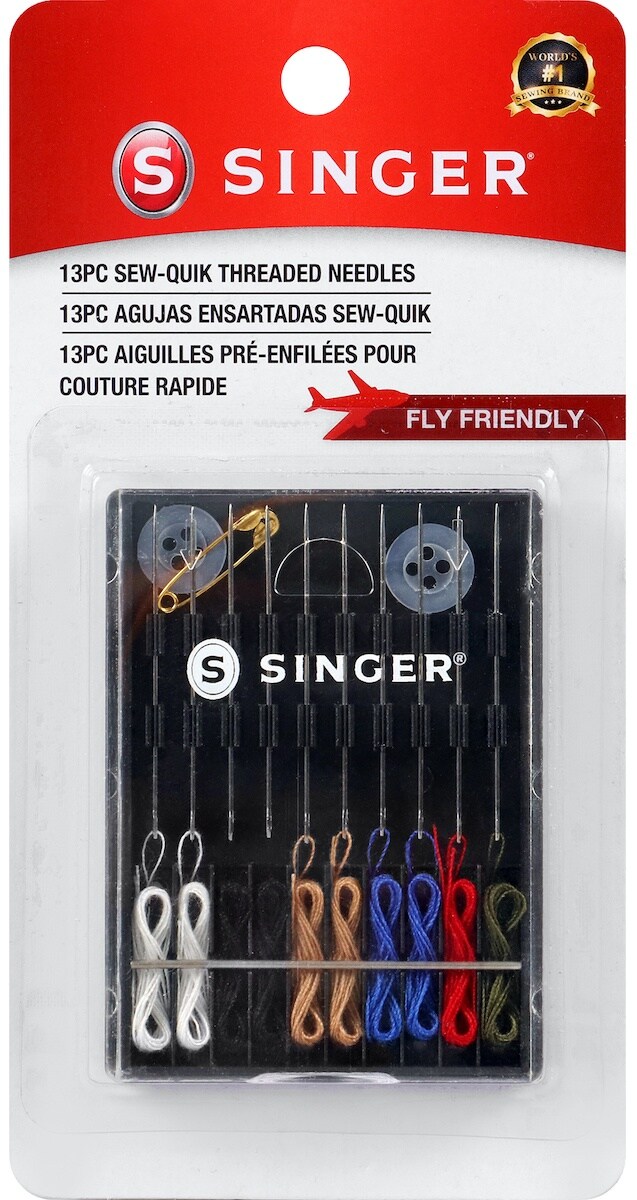 Singer Sew-Quik Threaded Hand Needle Kit