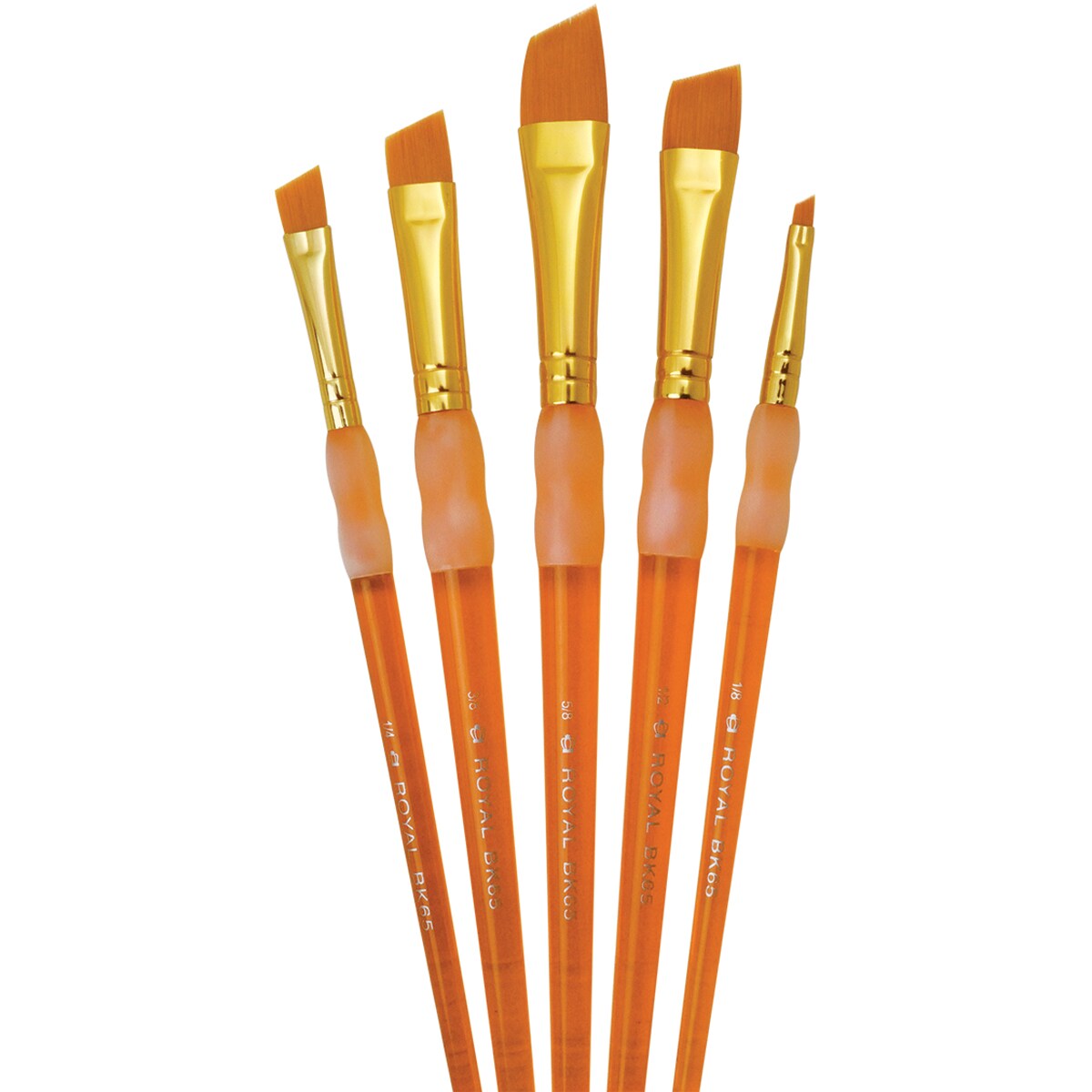 Royal & Langnickel Big Kid's Choice Value Brush Set 5/Pkg-Angular