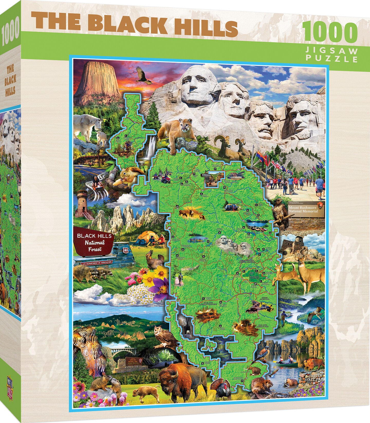 MasterPieces 1000 Piece Jigsaw Puzzle - National Parks - 19.25x26.75