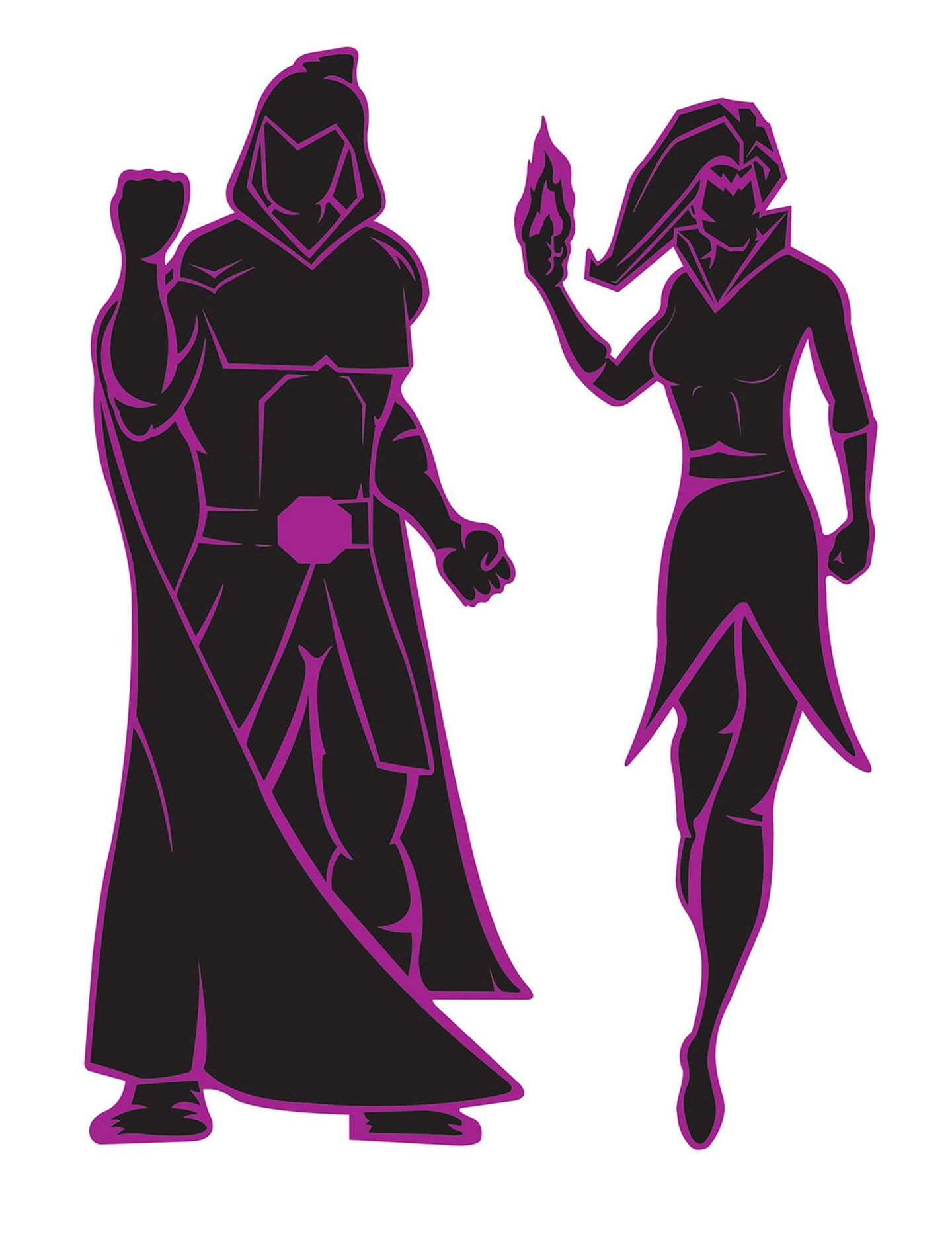 Villain Silhouettes Michaels Villain Silhouettes Michaels