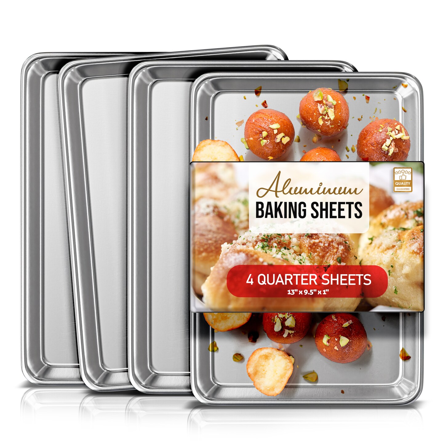 EATEX Aluminum Large Baking Sheet Pan, Steel Nonstick Cookie sheet