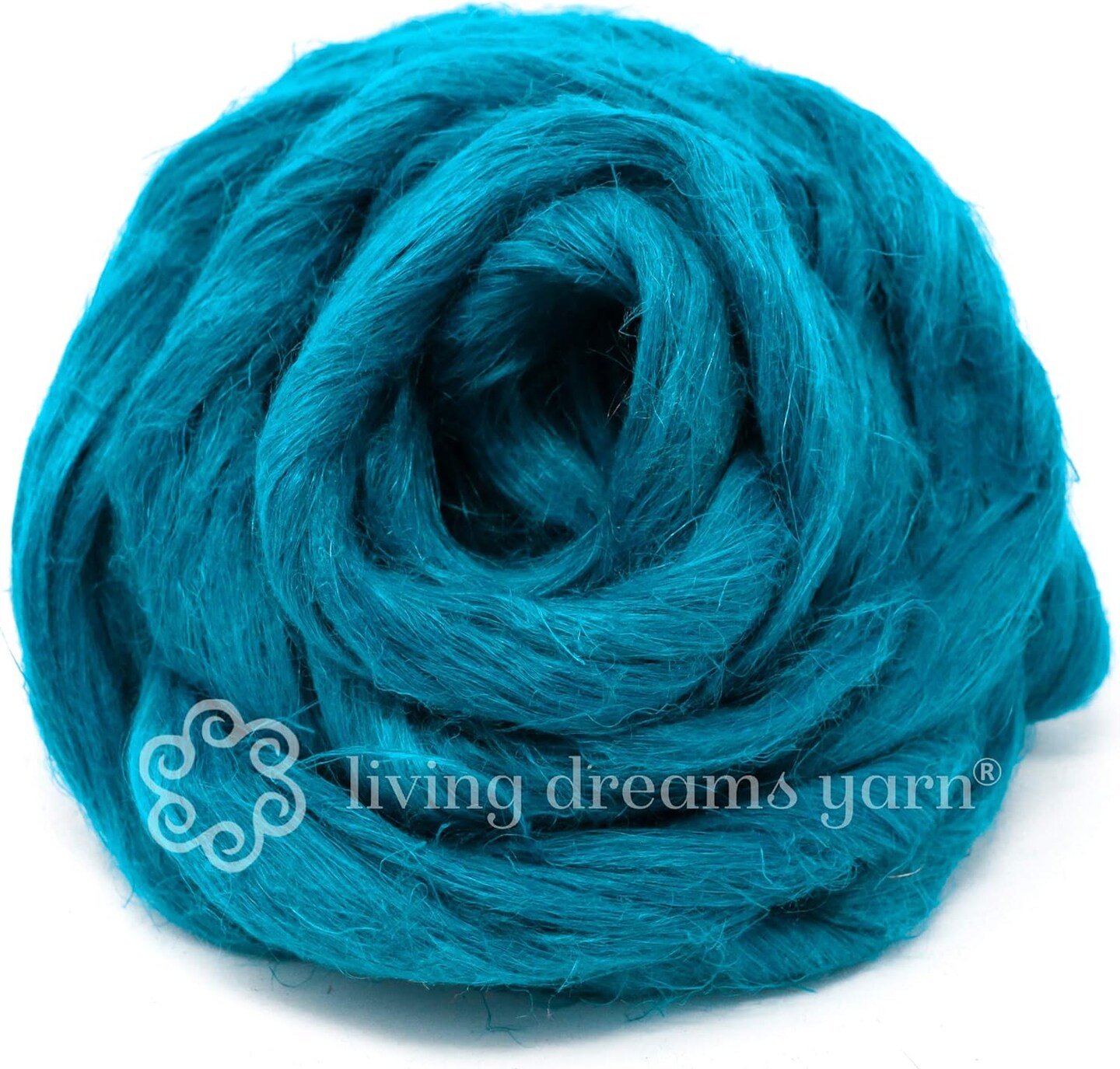 Flax/Linen - Beautifully Dyed Vivid Colors, Combed Top Roving for Spinning, Blending, Felting, Weaving.