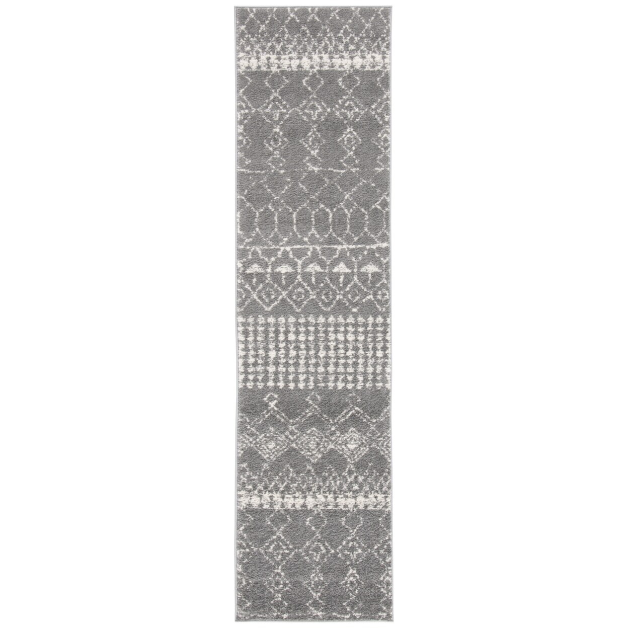 Safavieh   Tulum Collection TUL229F Grey / Ivory Rug