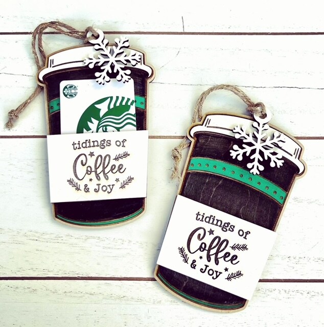 Starbucks Inspired Gift Card Holder, Christmas gift card holder, Money  Holder, Coffee To-Go Cup, holiday gift, Coffee Lover Gift