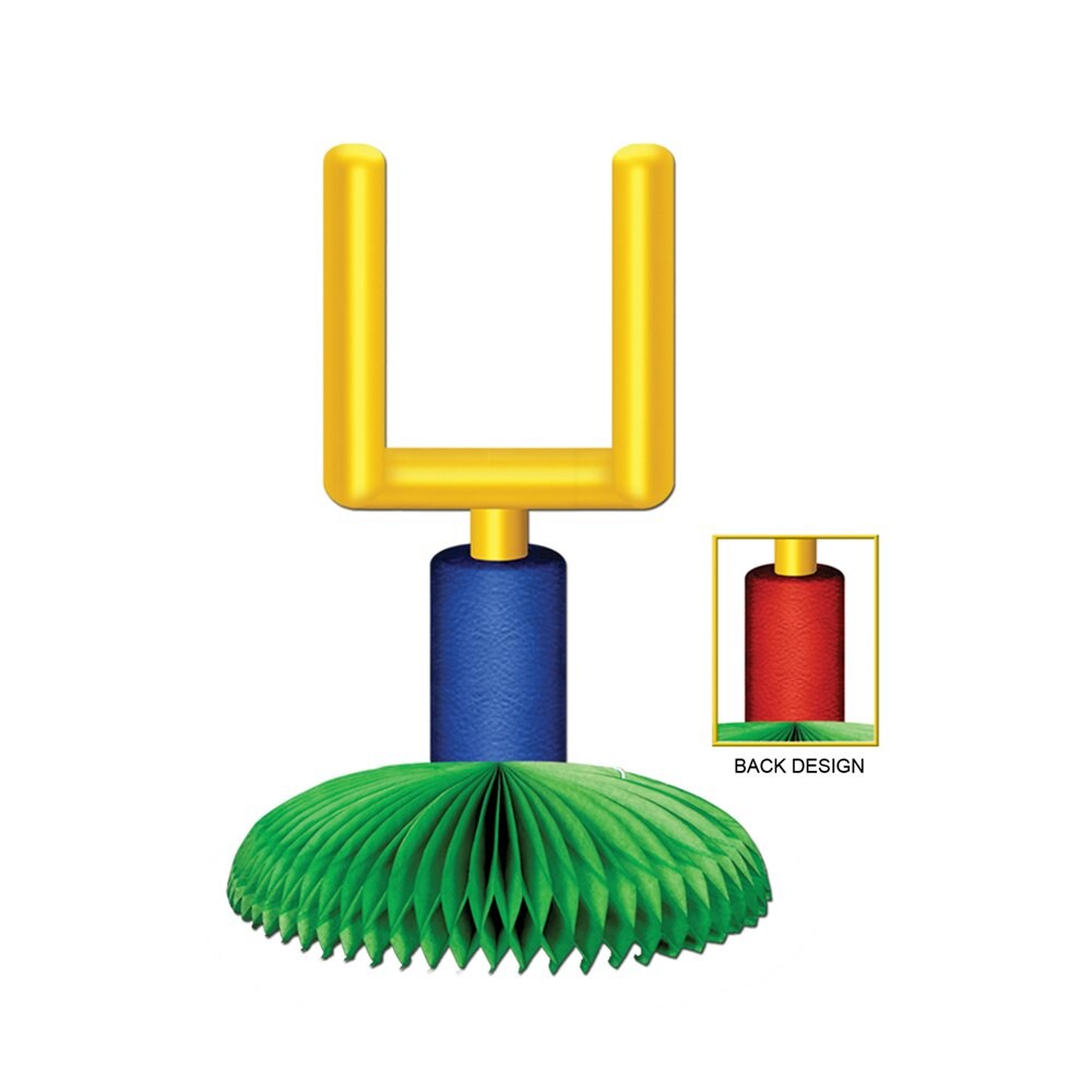 &#x22;Sporty Goal Post Centerpieces - Set of 12 for Sports-Themed Events&#x22;
