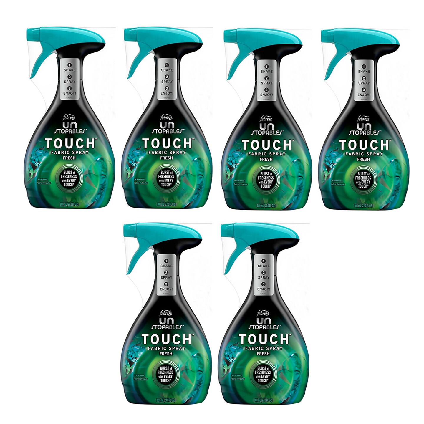 Febreze Fabric Spray, Unstopables Touch Fabric Refresher Spray, Odor