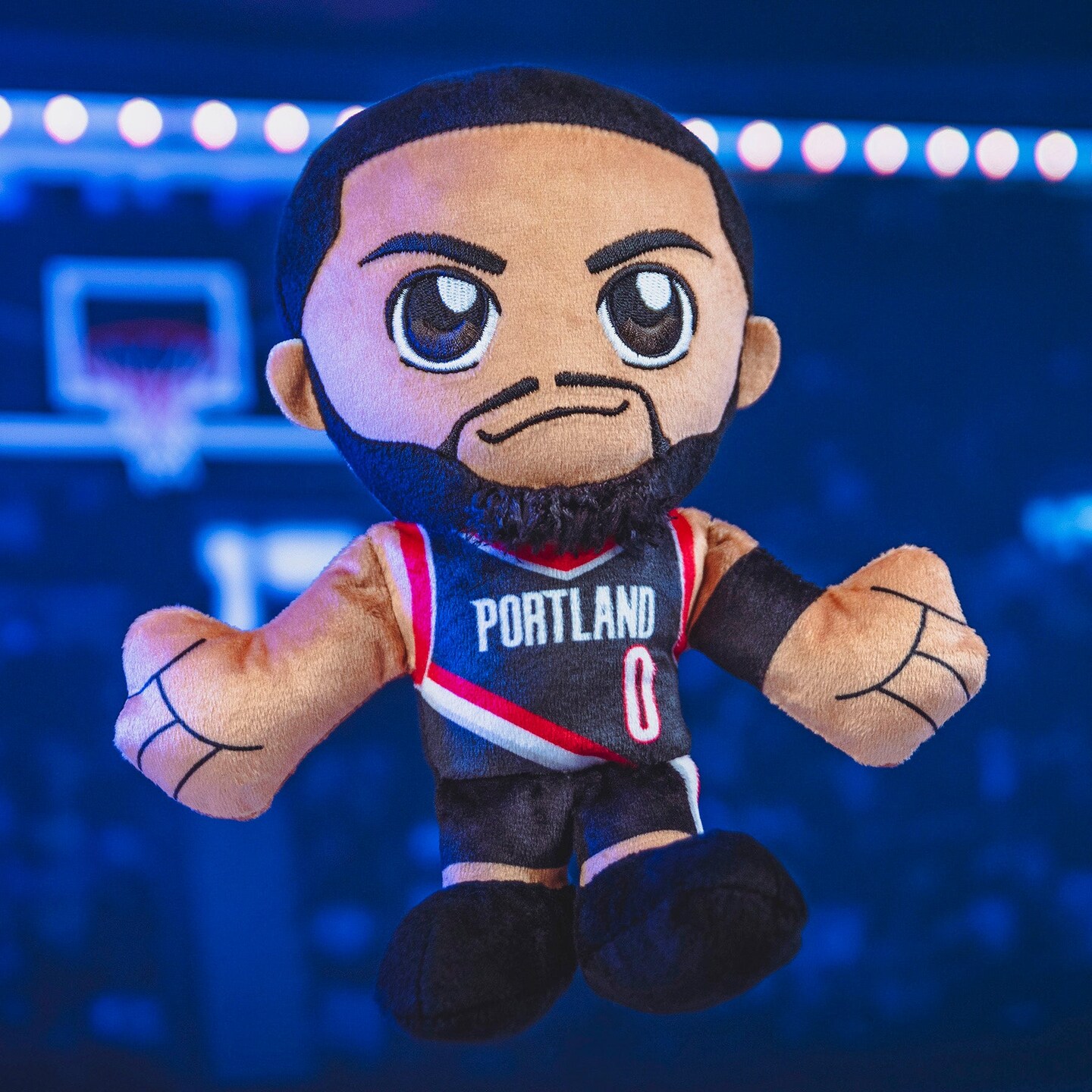 Bleacher Creatures Portland Trail Blazers Damian Lillard 8" Kuricha Plush