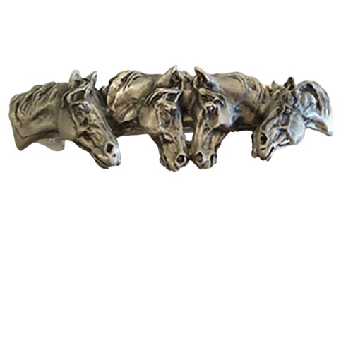 Jumper barrette Horse hair clip High Polished equestrian  display picture 1