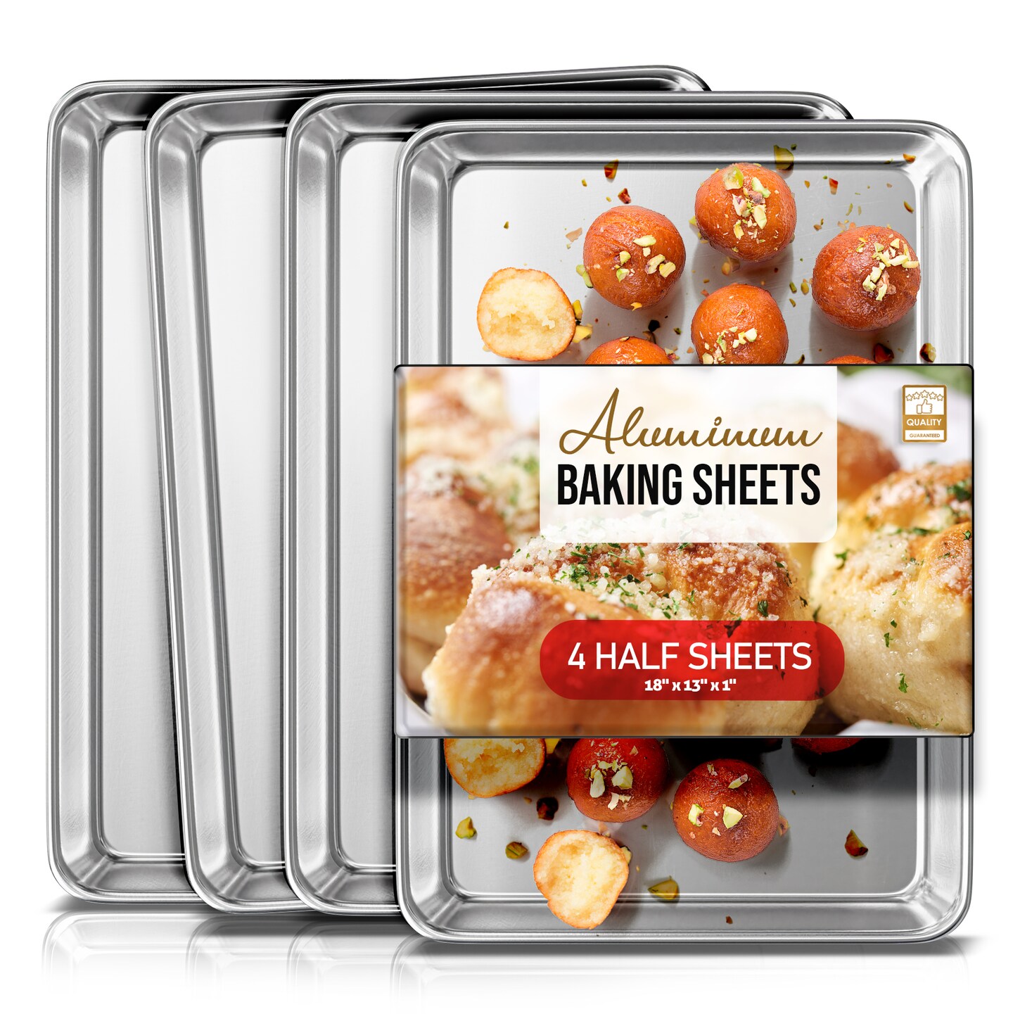 EATEX Aluminum Large Baking Sheet Pan, Steel Nonstick Cookie sheet