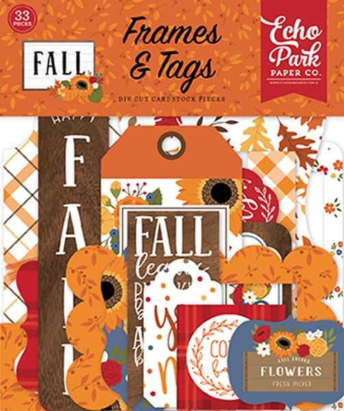 Echo Park Fall Frames &#x26; Tags