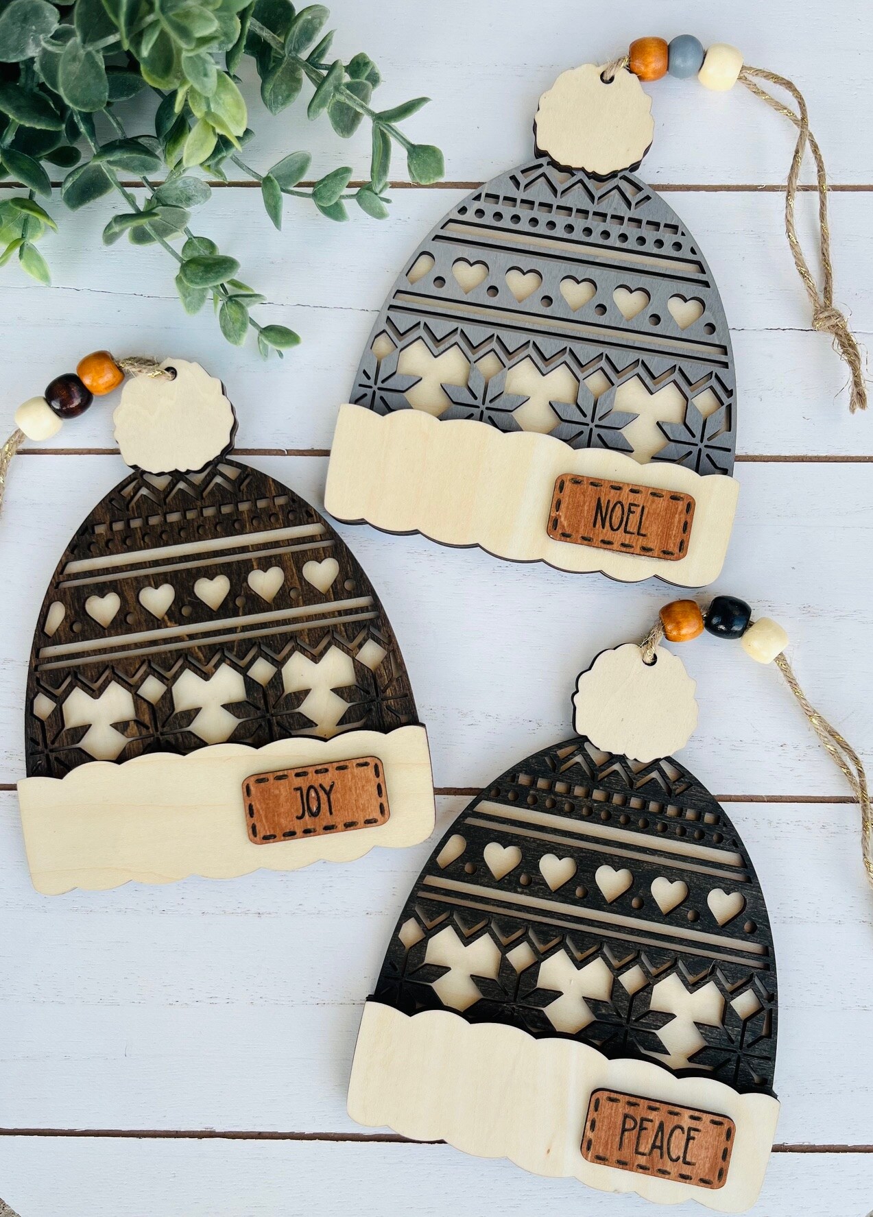 Frye Gift Set Black White Pom Pom Knit Hat & Brown Leather Card Case Card Holder Frye | Accessories | Frye Gift Set Black White Pom Pom Knit  main image 4