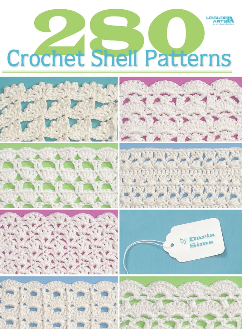 Leisure Arts 280 Crochet Shell Patterns Crochet Book