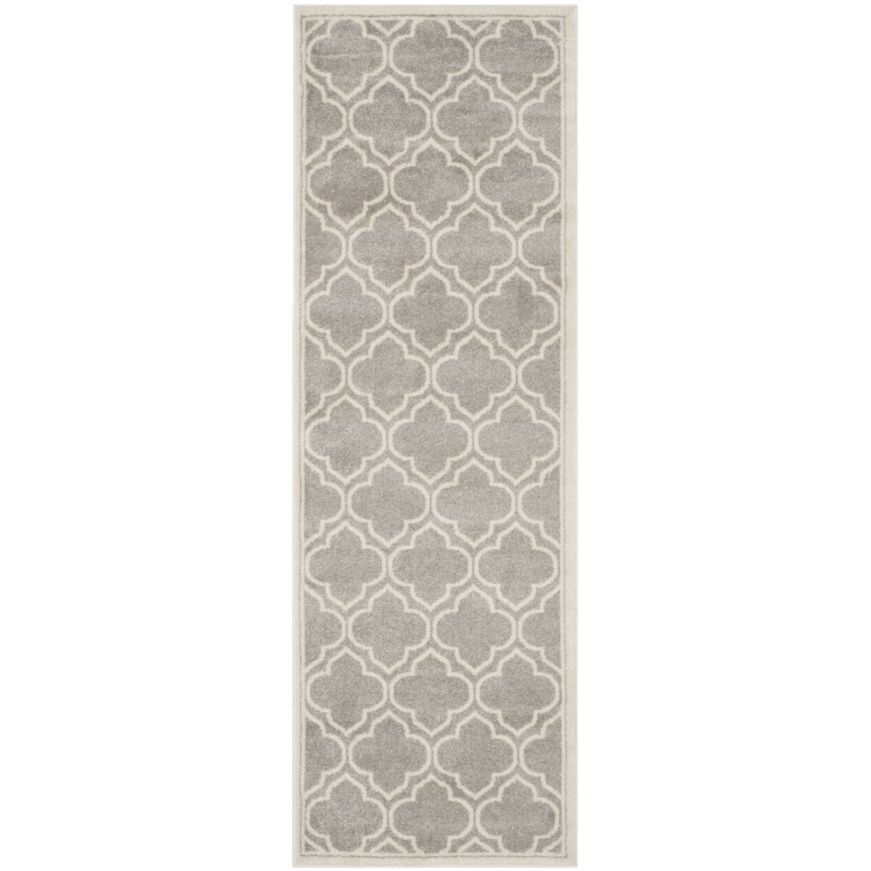 Safavieh Amherst Collection Amt412B Light Grey/Ivory Rug For High Traffic Areas