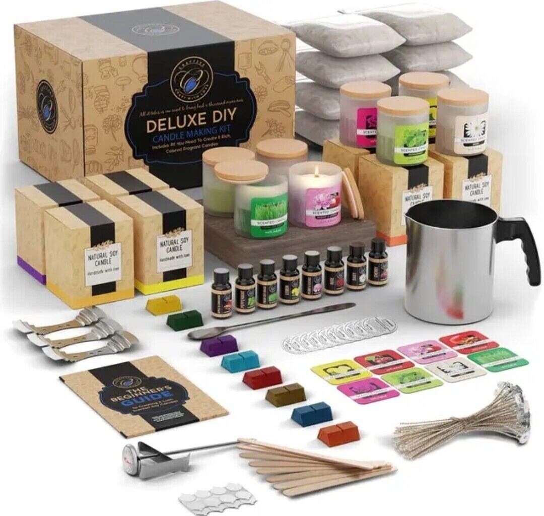 Deluxe Candle Making Kit for Business or Family Fun