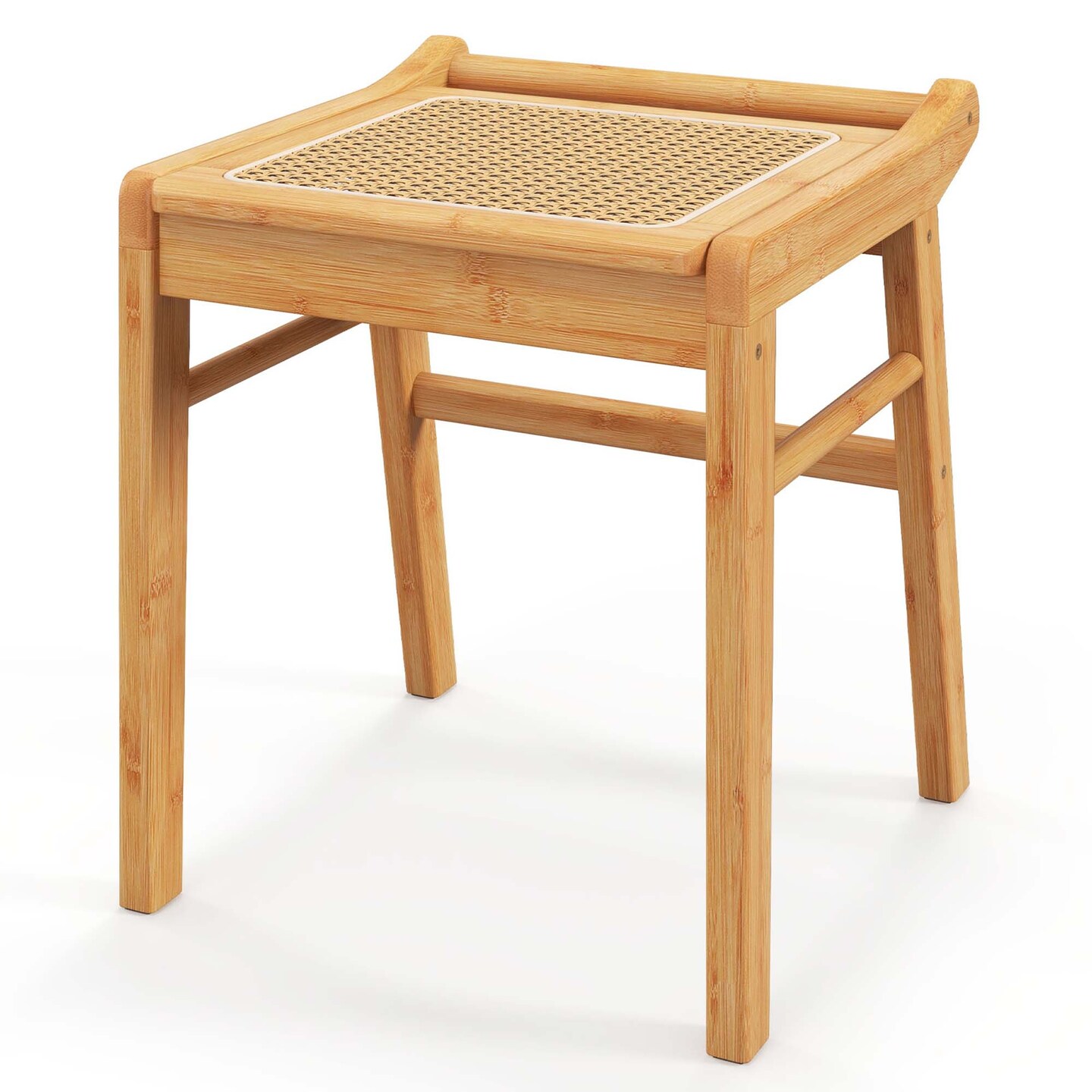 Rattan vanity online stool