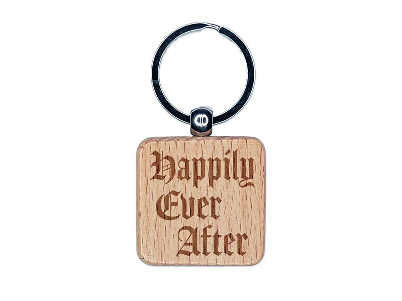 Bear Gifts Happily Ever After - Personalized Couple Acrylic Keychain Matching Couples Stuff