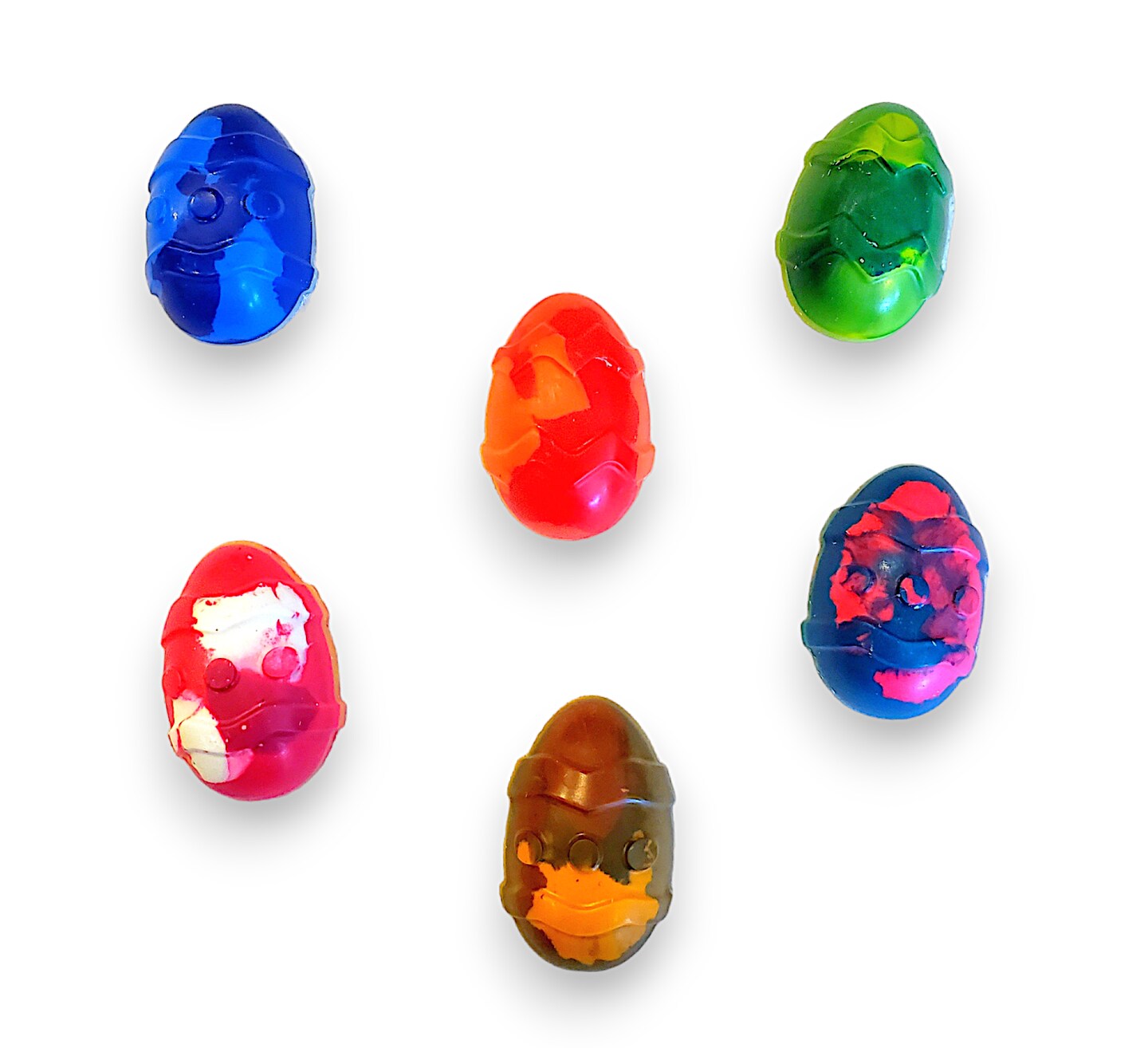 Easter Egg Crayons Easter Basket Filler Egg Hunt Filler Easter