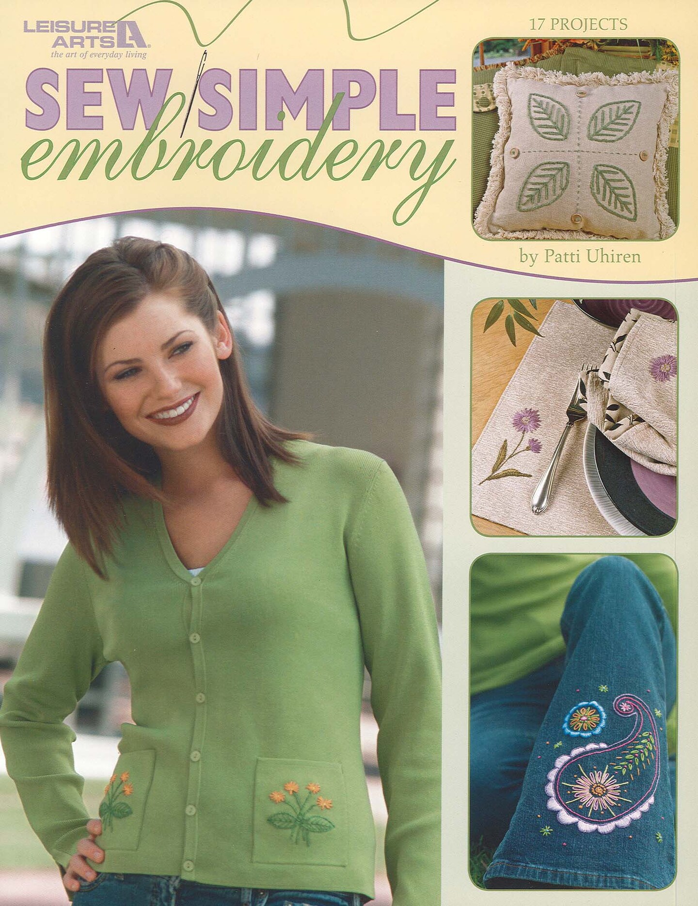 Leisure Arts SewithSimple Embroidery Book