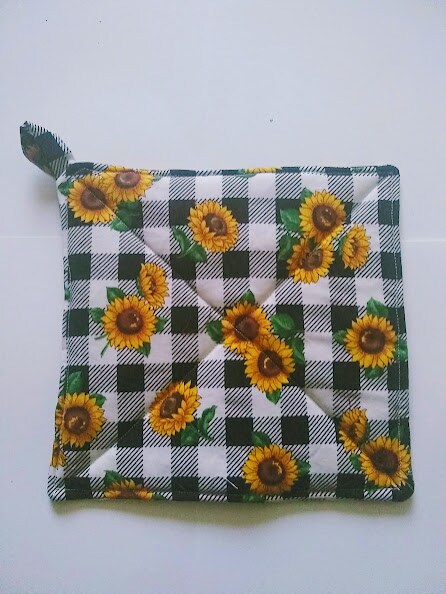 Buffalo Check Potholders