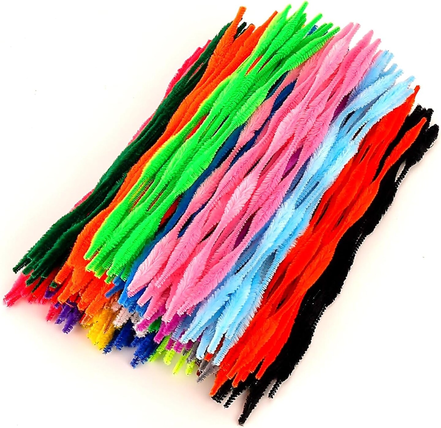 Pipe Cleaners for Crafts (200pcs in Black), 12 inch Long Pipe Cleaners,  Black Pipe Cleaners.