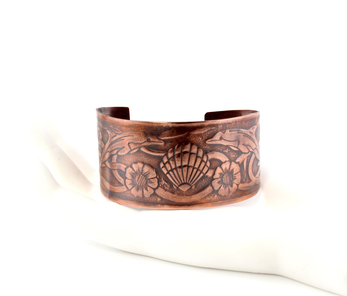 Large Copper store Cuff Bracelet - Cuff Bracelet - Copper Cuff - Sheila - Adjustable