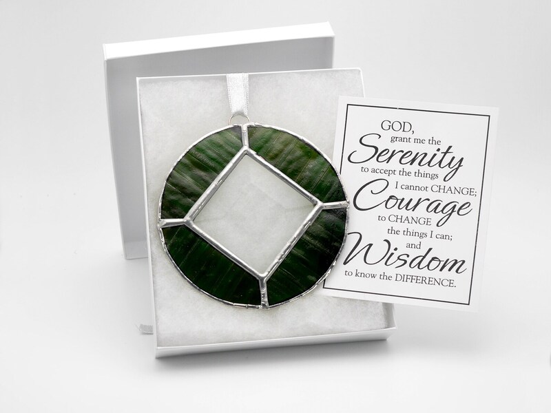 Recovery Support Symbol NA Recovery Symbol Stained Glass, NA gift, narcotics anonymous ...