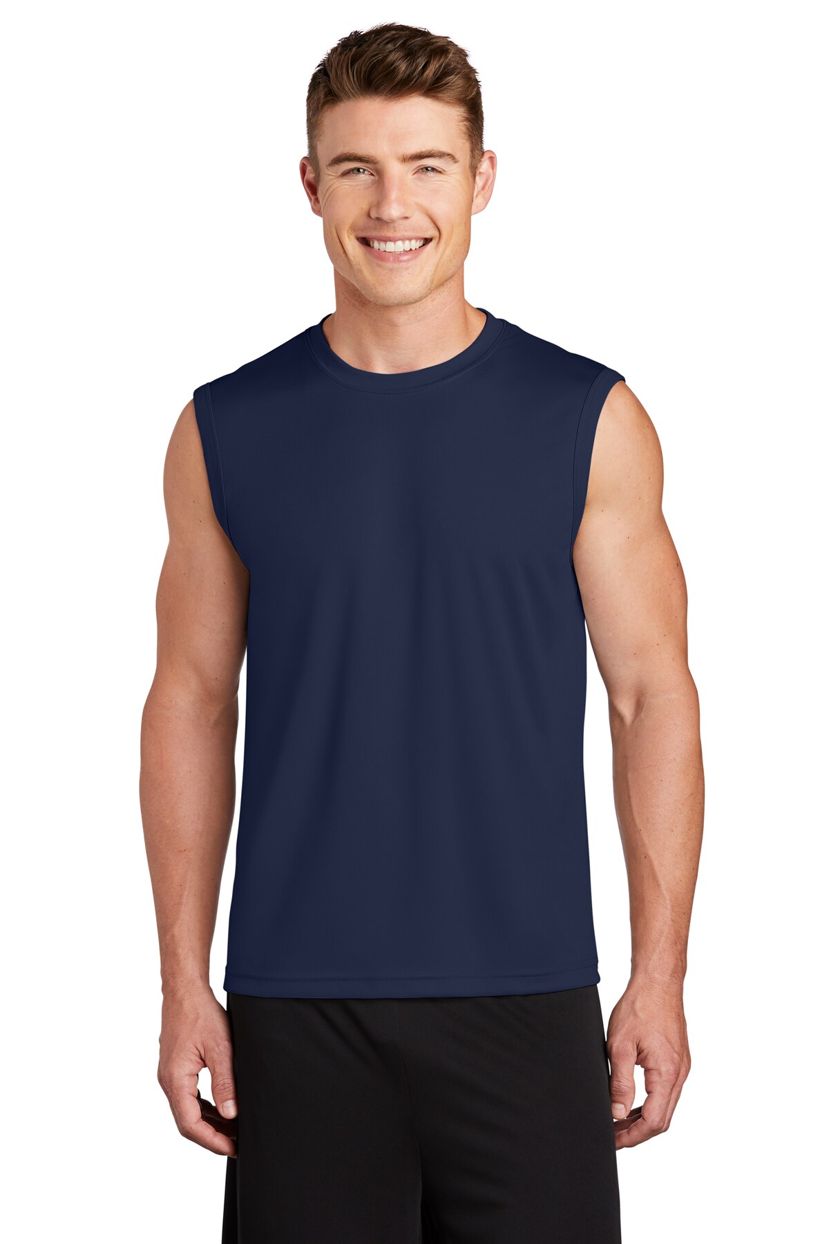 C2 Sport&#xAE; Crew neck Sleeveless T-Shirt