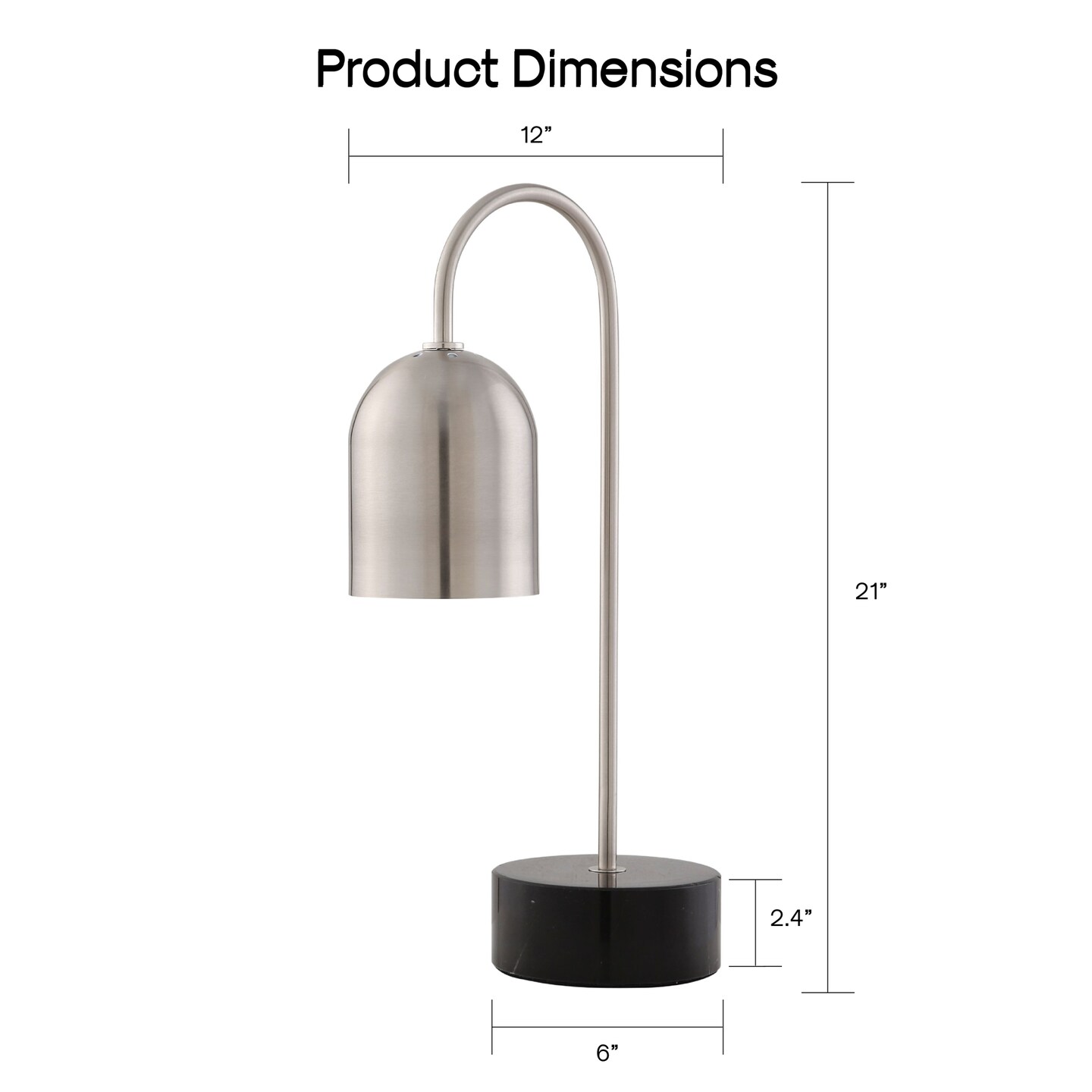 Sury Table Lamp 5ft Power Cord