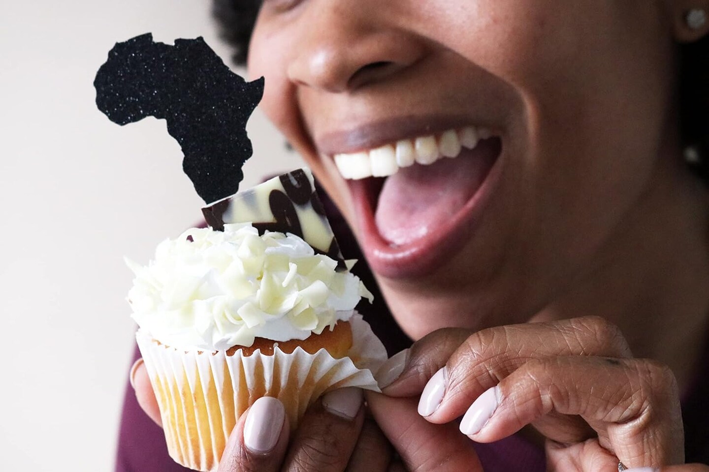 Africa Cupcake Toppers (Red, Green, Black)