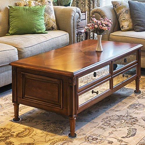 16 Pieces Round Furniture Moving Kit for Carpeted and Hard Floor Surfaces Felt Pads Suitable for All The Furniture Sliders