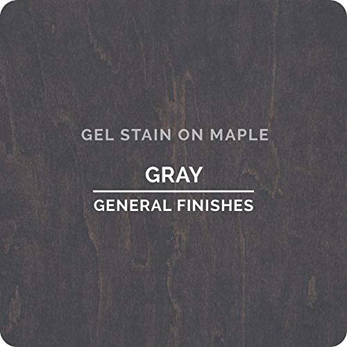 Oil Base Gel Stain, 1/2 Pint, Gray