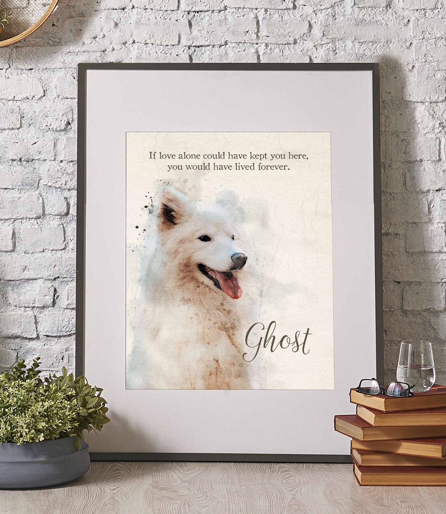 Custom Dog Loss Gift | Pet Memorial outlet Present For Dog Lover | Cat Wall Art| Pet Sympathy | Pet Bereavement | Canvas Print| Portrait From Photo