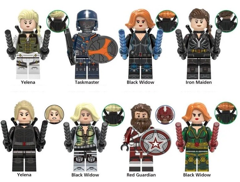 Black widow movie online lego