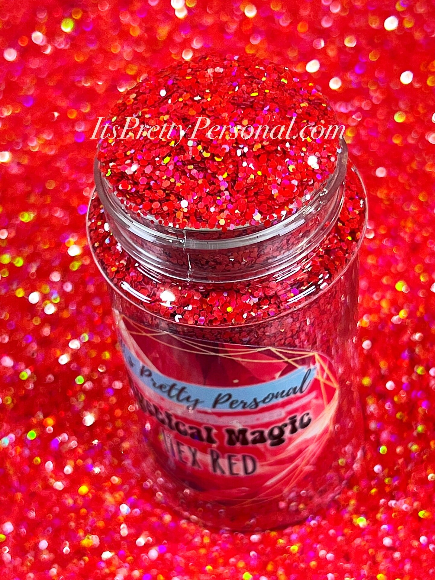 Hex Red- Mystical Magic Collection- Holographic Shimmer